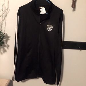 Raiders zip up lightweight jacket